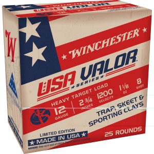 Winchester USA Valor 12ga 2.75" #8 25ct