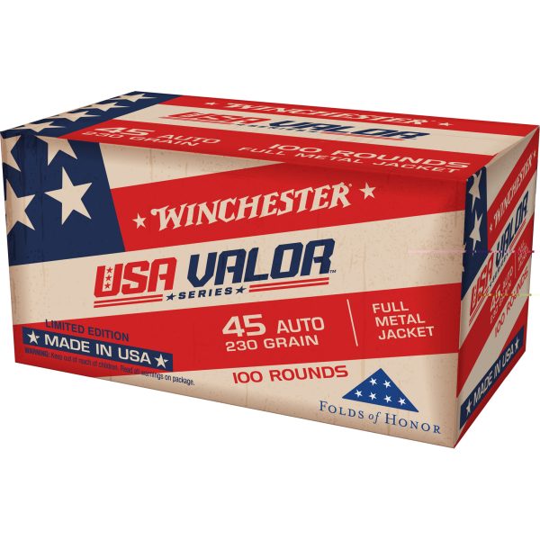Winchester USA Target .45acp 230gr Fmj 100ct