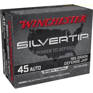 Win Silvertip 45acp 185gr Hp 20-200