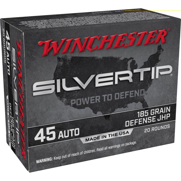 Winchester Silvertip .45acp 185gr Hp 20ct