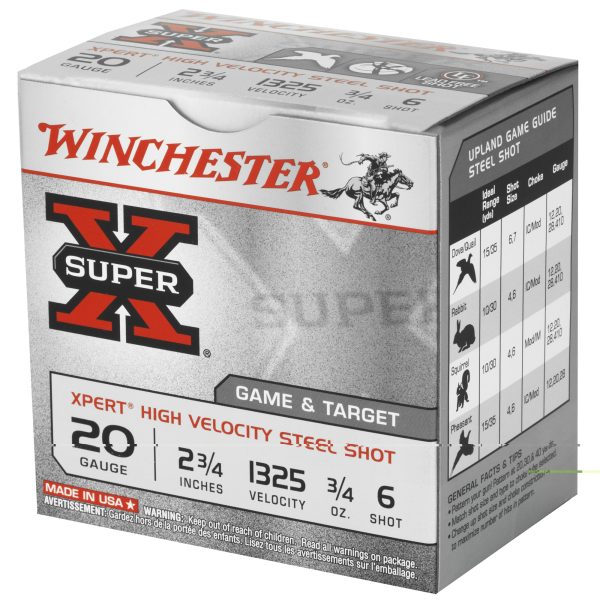 Winchester Xpert Target 20ga 2.75" #6 25ct - Image 3