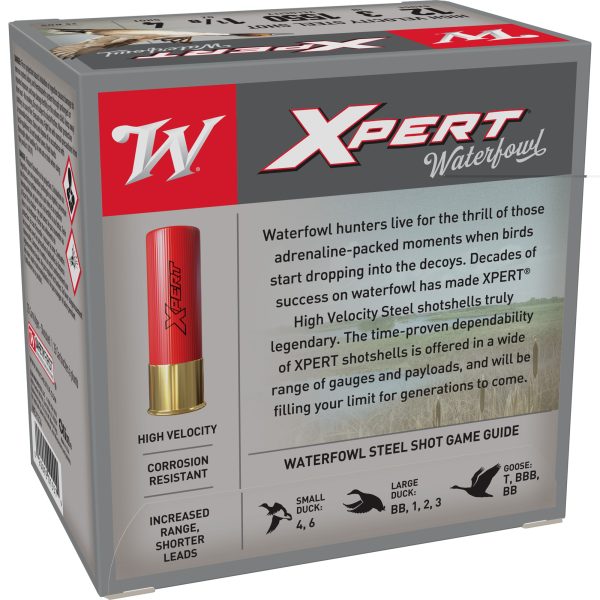 Winchester Xpert Hv Stl 12ga 3" #4 25ct - Image 2