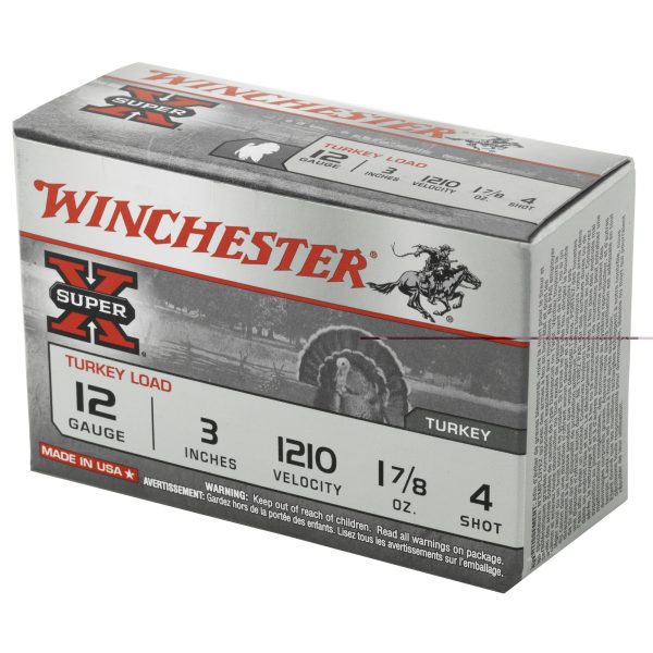 Winchester SuperX Turkey 12ga 3" #4 10ct - Image 3