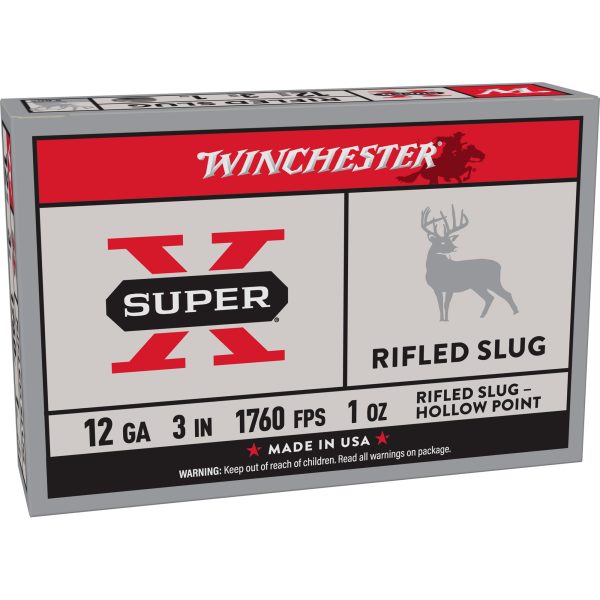 Winchester SuperX 12ga 3" 1oz Rifled 5ct