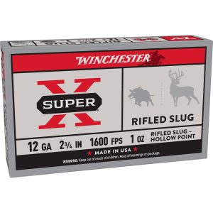 Winchester SuperX 12ga 2.75" 1oz Rifled 5ct