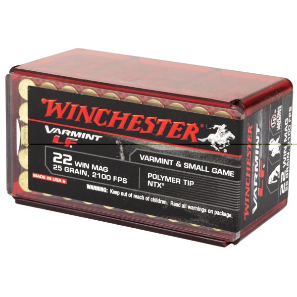 Winchester Varmint Lf .22wmr 25gr Ntx 50ct - Image 3