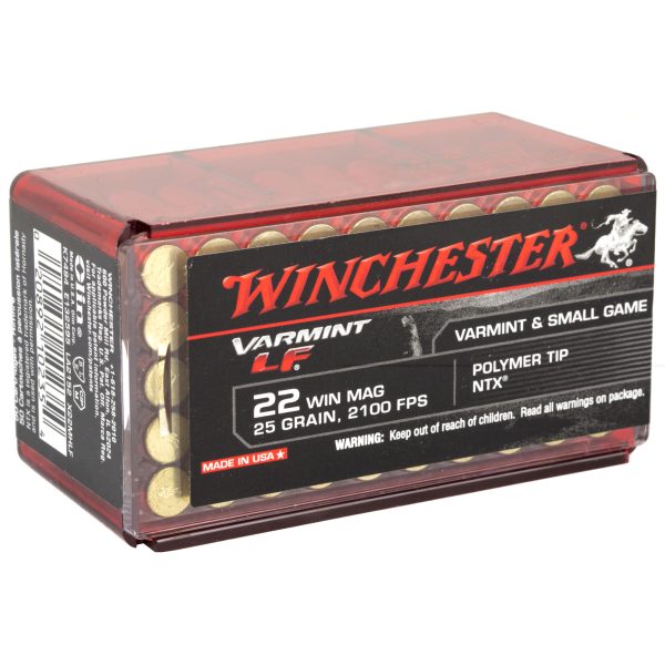 Winchester Varmint Lf .22wmr 25gr Ntx 50ct - Image 4