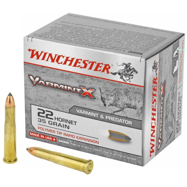 Winchester .22 Hornet 35gr Varmint Xp 20ct