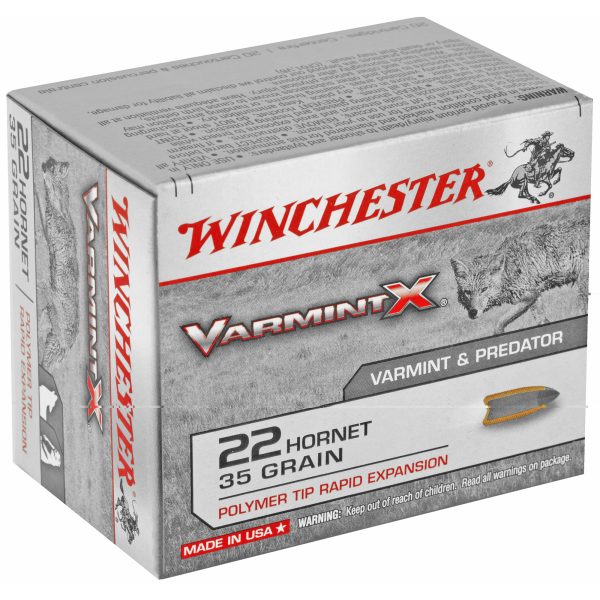 Winchester .22 Hornet 35gr Varmint Xp 20ct - Image 3