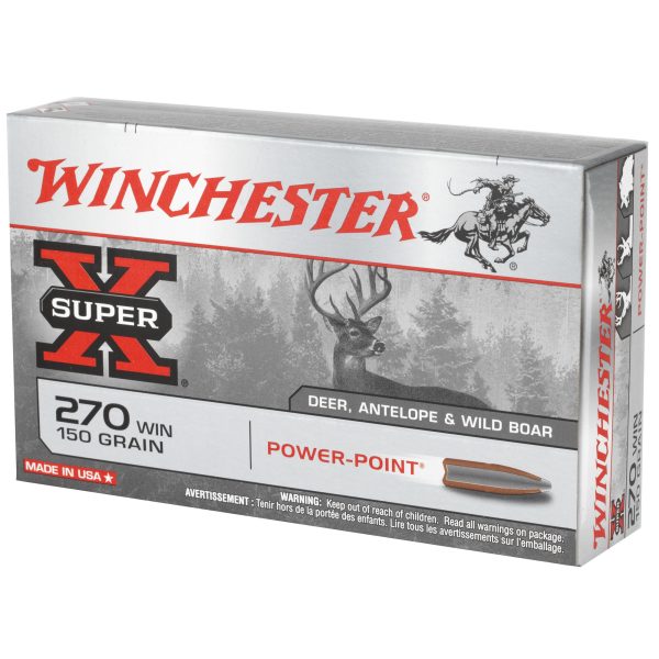 Winchester SuperX Power Point .270win 150gr 20ct - Image 4