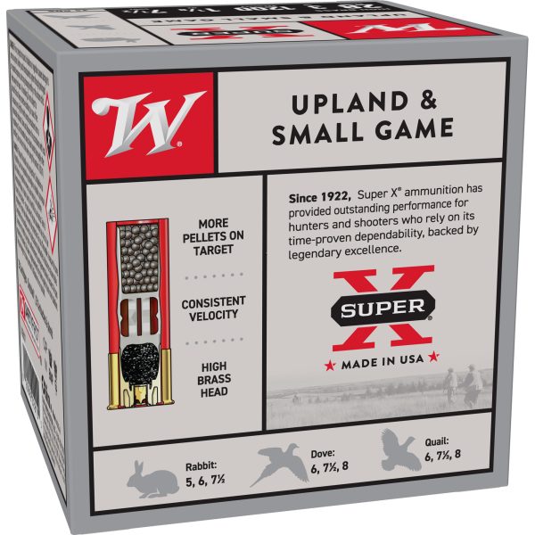 Winchester Superx 28ga 3" #7.5 25ct - Image 2