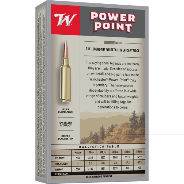 Winchester SuperX Power Point .308win 150gr 20ct - Image 2