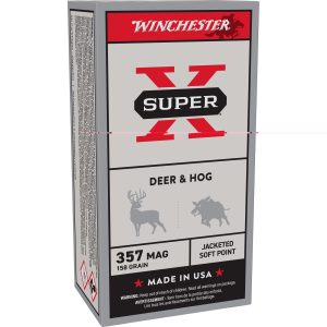 Winchester SuperX .357mag 158gr Jsp 50ct