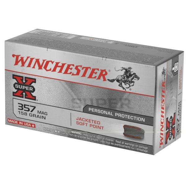 Winchester SuperX .357mag 158gr Jsp 50ct - Image 4
