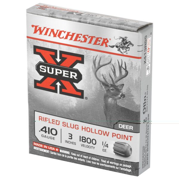 Winchester SuperX .410g 3" 1-4oz Rifled 5ct - Image 3