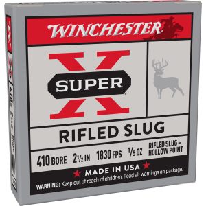 Winchester SuperX .410g 2.5" 1-5oz Rfled 5ct