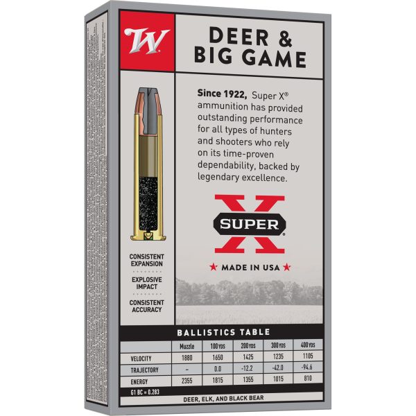 Winchester SuperX .45-70gvt 300gr Jhp 20ct - Image 3
