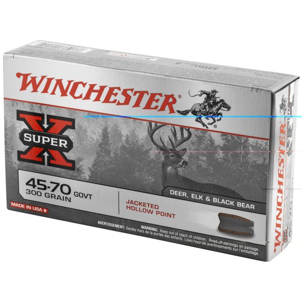 Winchester SuperX .45-70gvt 300gr Jhp 20ct - Image 2