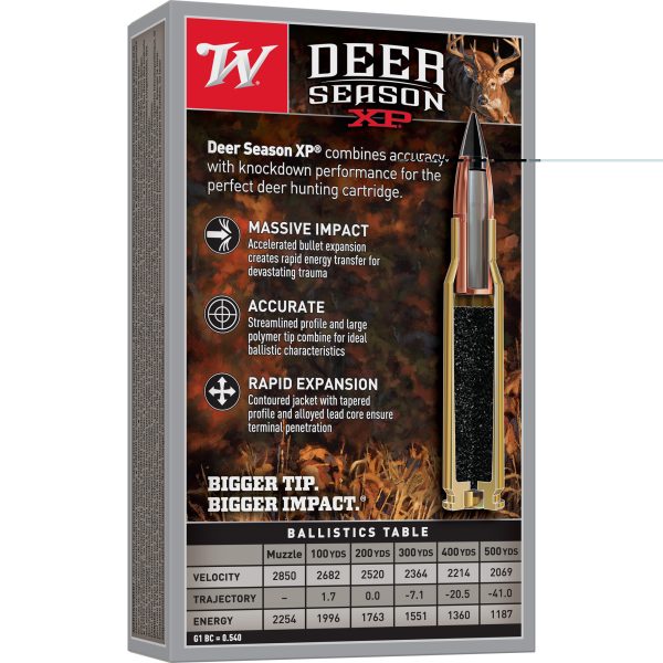 Winchester Deer Season 6.5creedmoor 125gr 20ct - Image 3