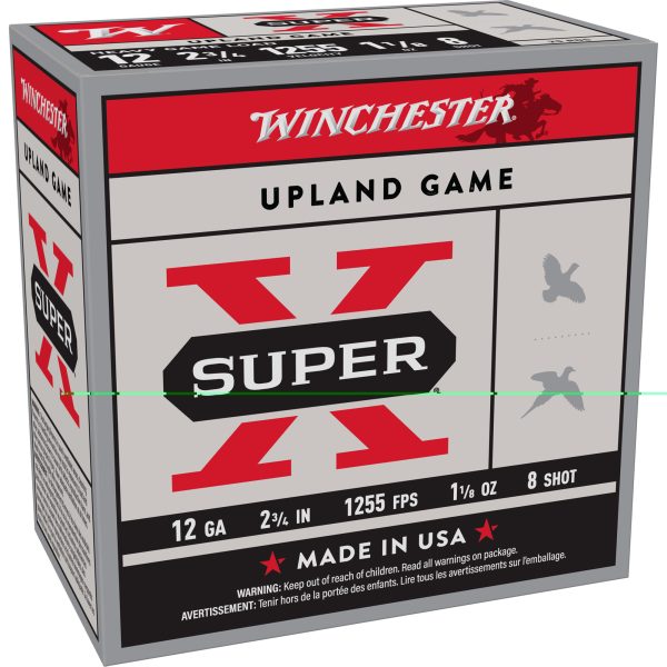 Winchester SuperX Hgl 12ga 2.75" #8 25ct