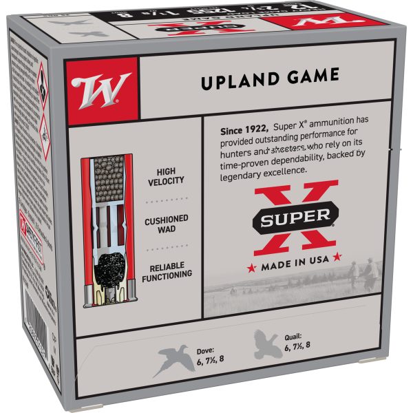 Winchester SuperX Hgl 12ga 2.75" #8 25ct - Image 2