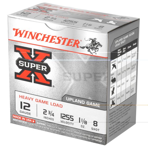 Winchester SuperX Hgl 12ga 2.75" #8 25ct - Image 4