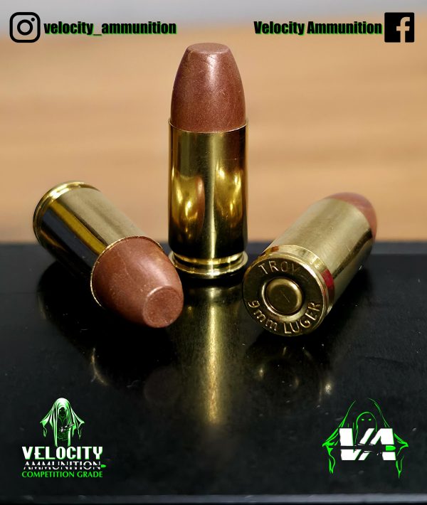 9MM 94 Grain Completely Lead-Free Primer/Projectile (Frangible) (Made in USA By Veteran Owned Business)