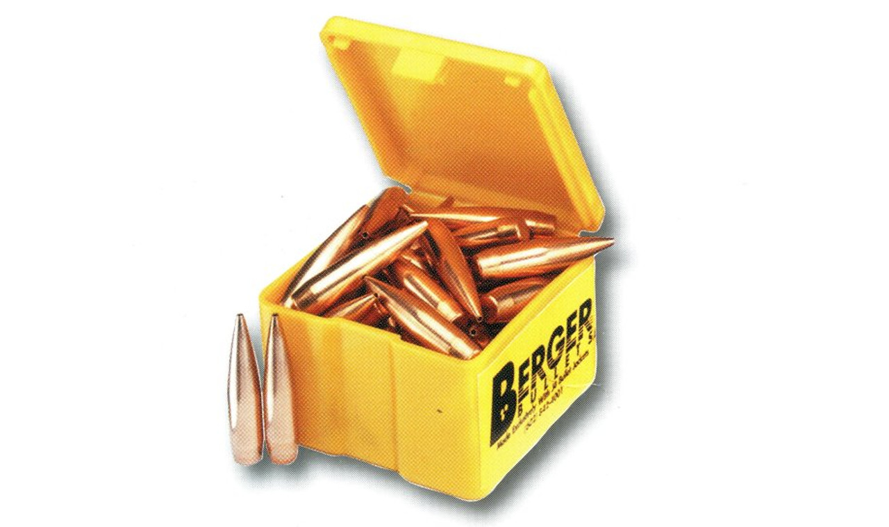 Berger Match Grade Varmint Bullets 6mm .243" 80 gr FB 100ct