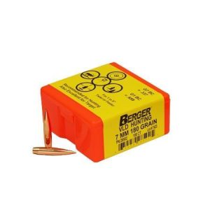 Berger Match Grade Hunting Bullets 7mm .284" 180 gr VLD HUNTER 100ct