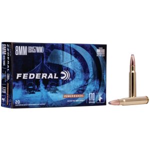 Federal Power-Shok Rifle Ammunition 8x57mm 170 gr SP 20ct