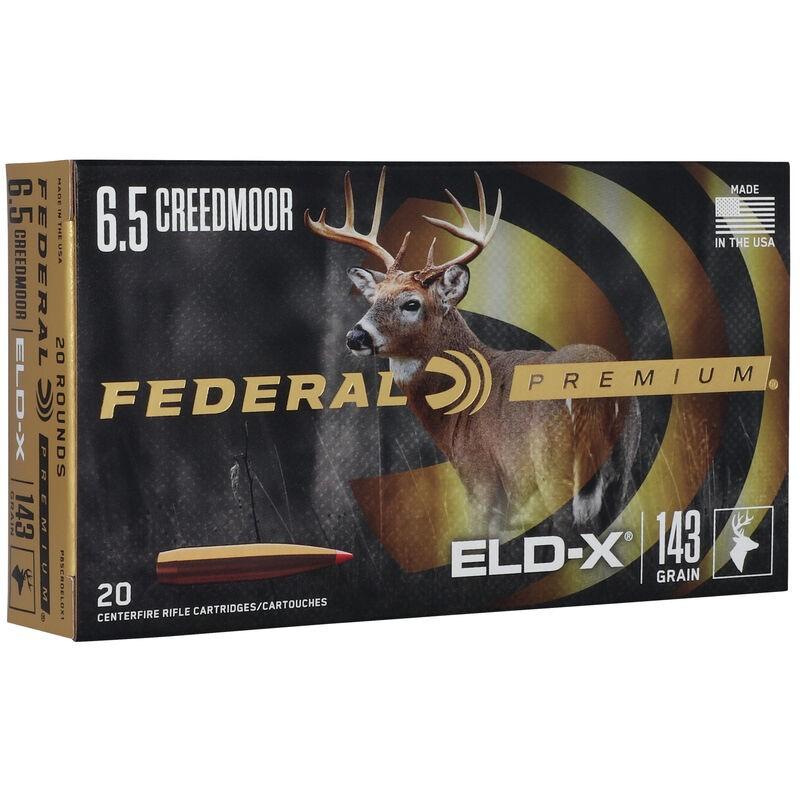 Federal Premium ELD-X 6.5 Creedmoor 143 gr 20ct
