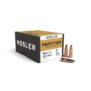Nosler Partition Bullets 6mm .243" 85 gr SPT  50ct