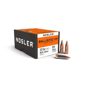 Nosler Ballistic Tip Varmint Bullets .22 cal 60 gr SBT-SB 250ct