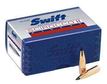Swift Scirocco II Bullets .30 cal .308" 150 gr BTS 100ct