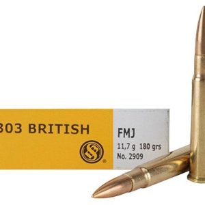 Sellier & Bellot .303 British 180 gr FMJ 20ct
