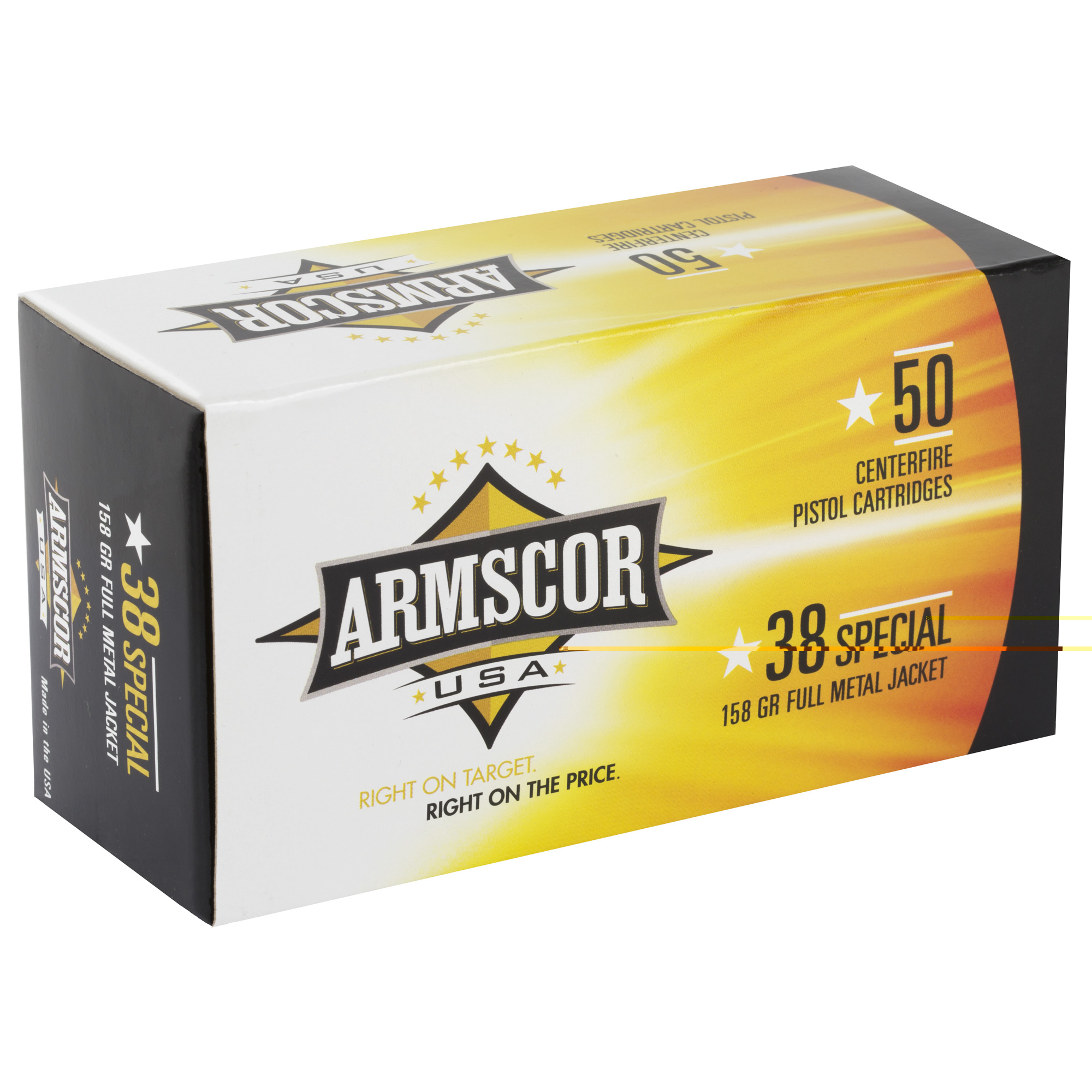 Armscor .38spl 158gr Fmj 50ct - Image 3