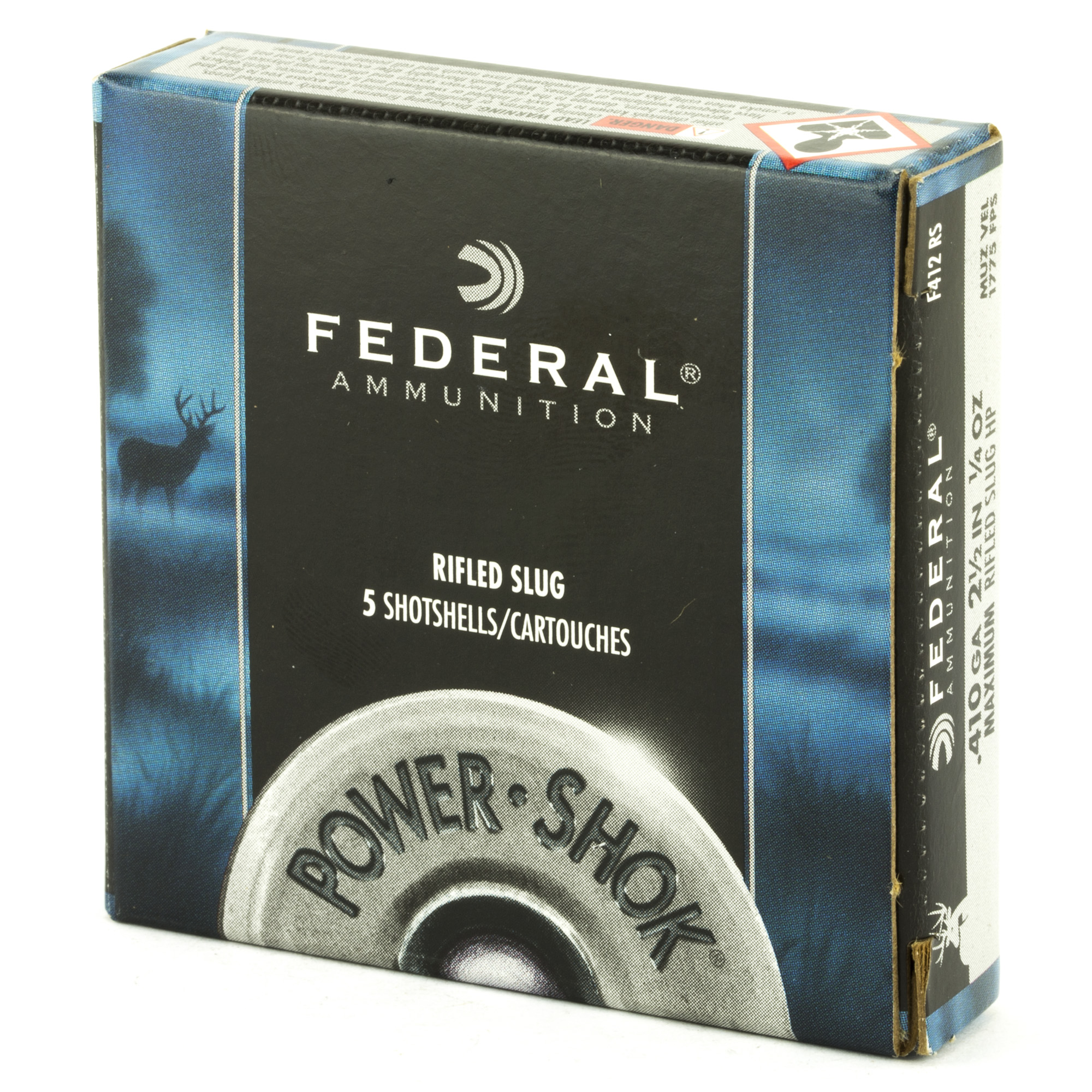 Federal Powershok .410ga Ammunition 2.5 Mx Rfl Sl 5ct - Image 3
