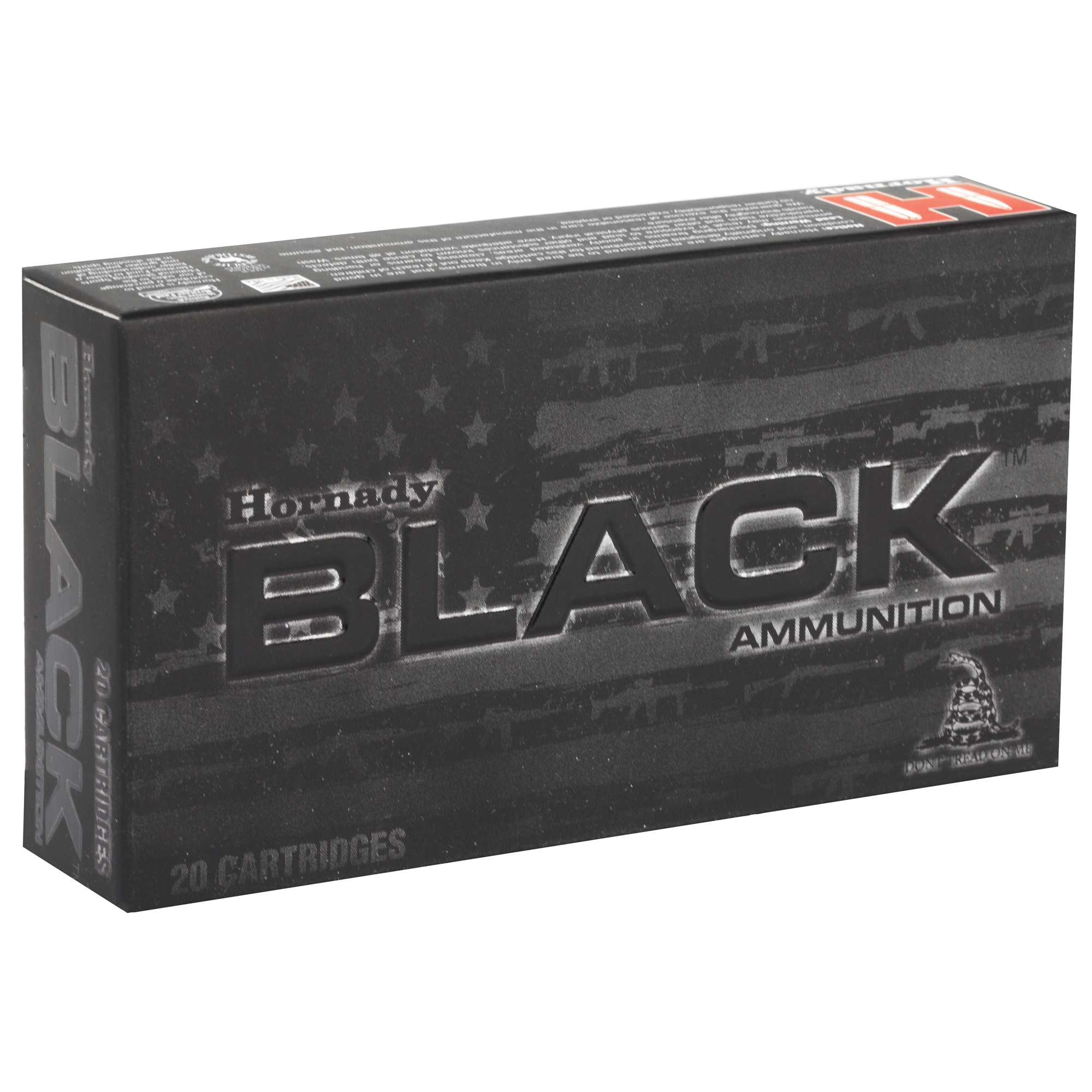Hornady Black 5.56nato Ammunition 75gr Sbr 20ct - Image 2