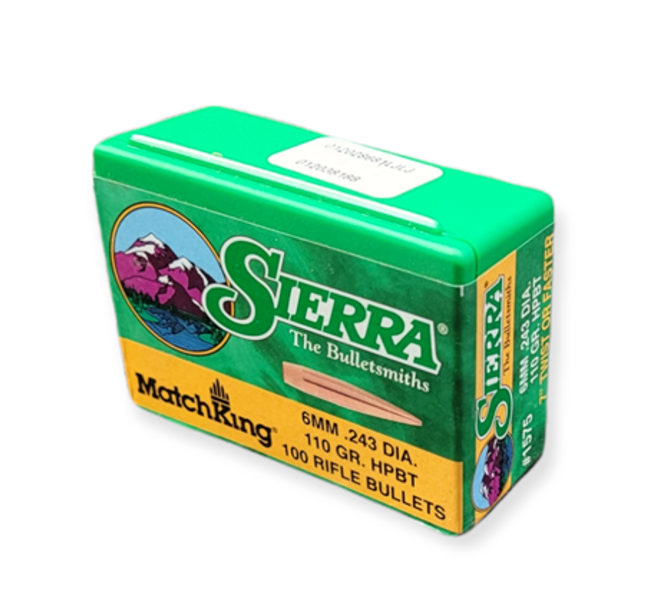 Sierra MatchKing 6mm 110gr Bullets