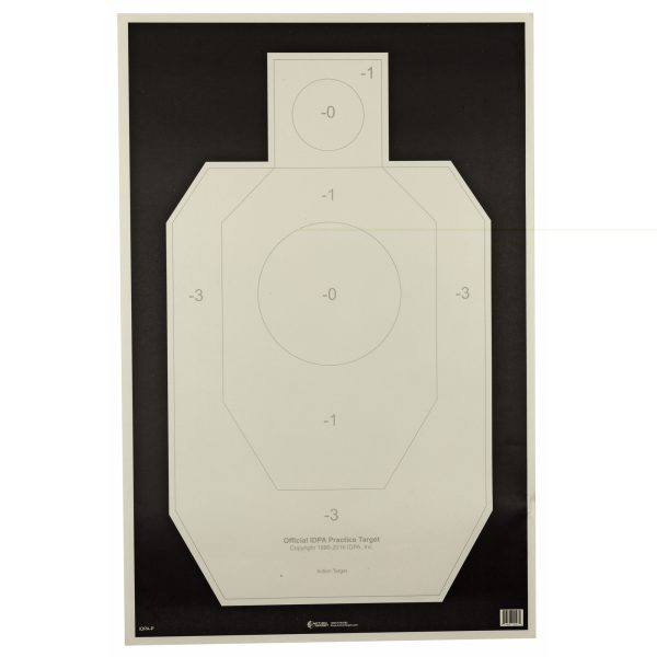 Action Tgt Idpa Paper 100pk