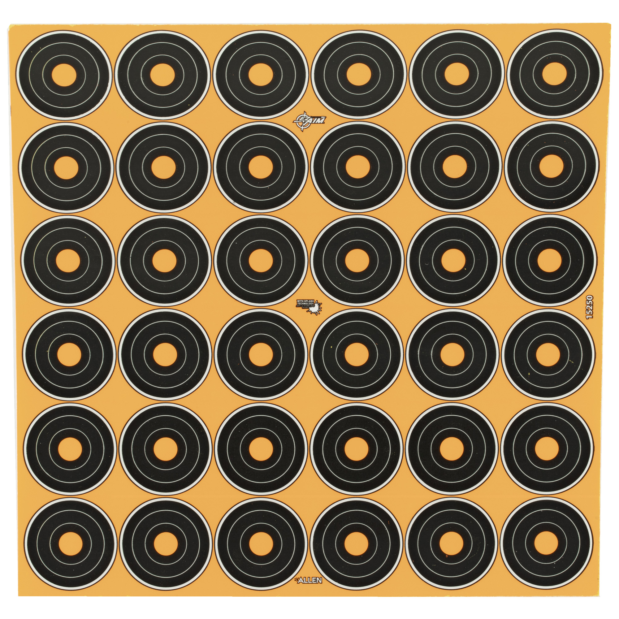 Allen Ez Aim 1" Bullseye 12 Sheets