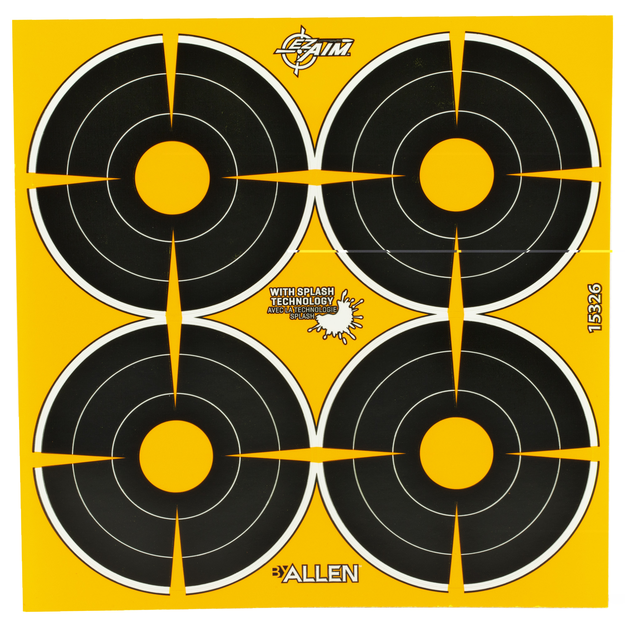 Allen Ez Aim 3" Bullseye 12 Sheets