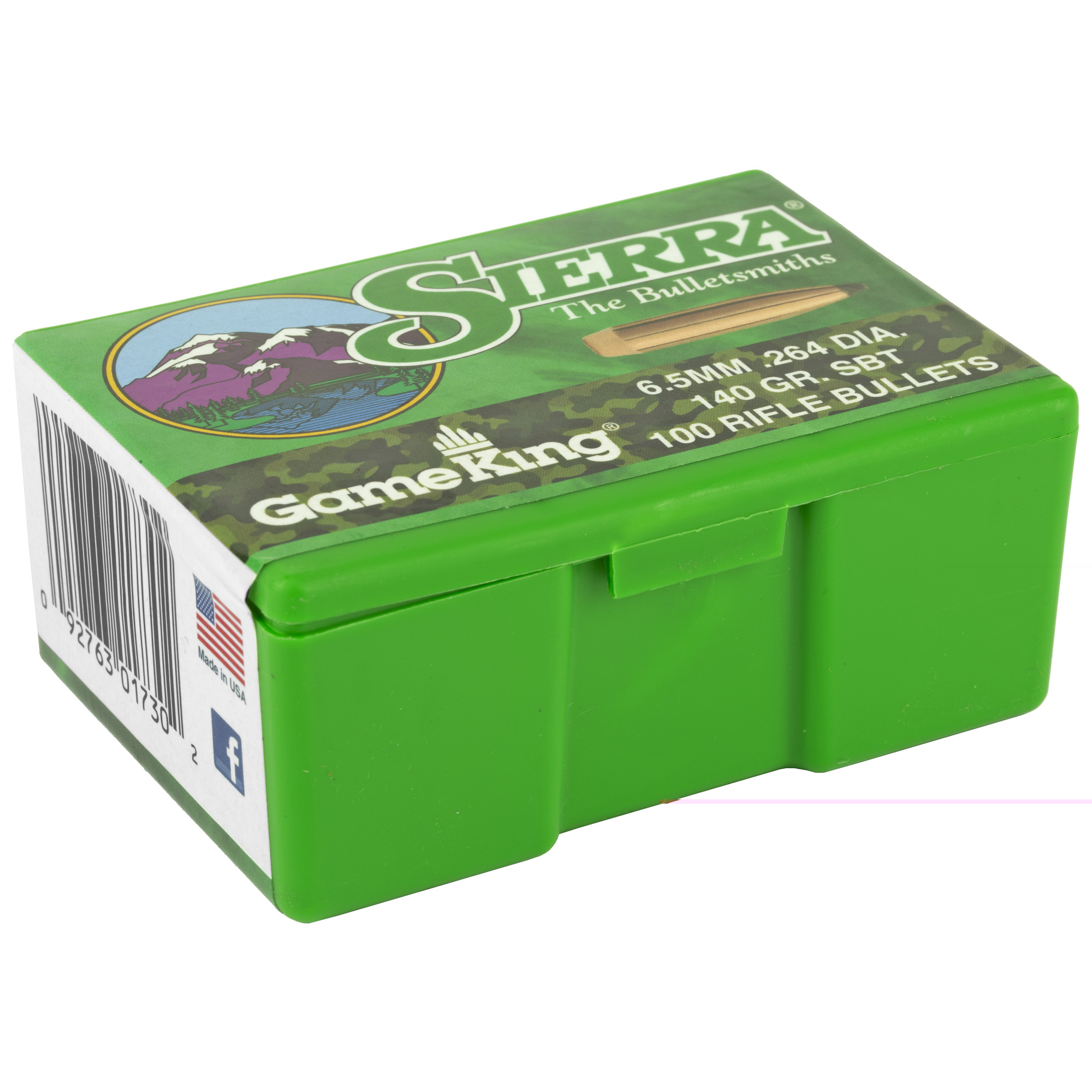 Sierra GameKing 6.5mm .264 140gr SBT 100ct - Image 2
