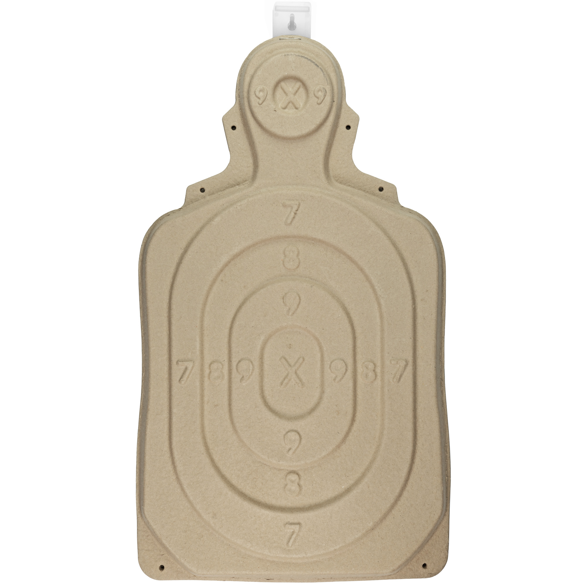 B-c 3d Bulls Eye Torso Target 3pk
