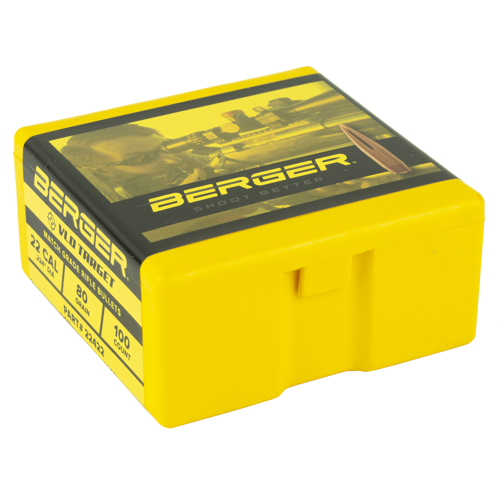 Berger VLD Target Bullets .224