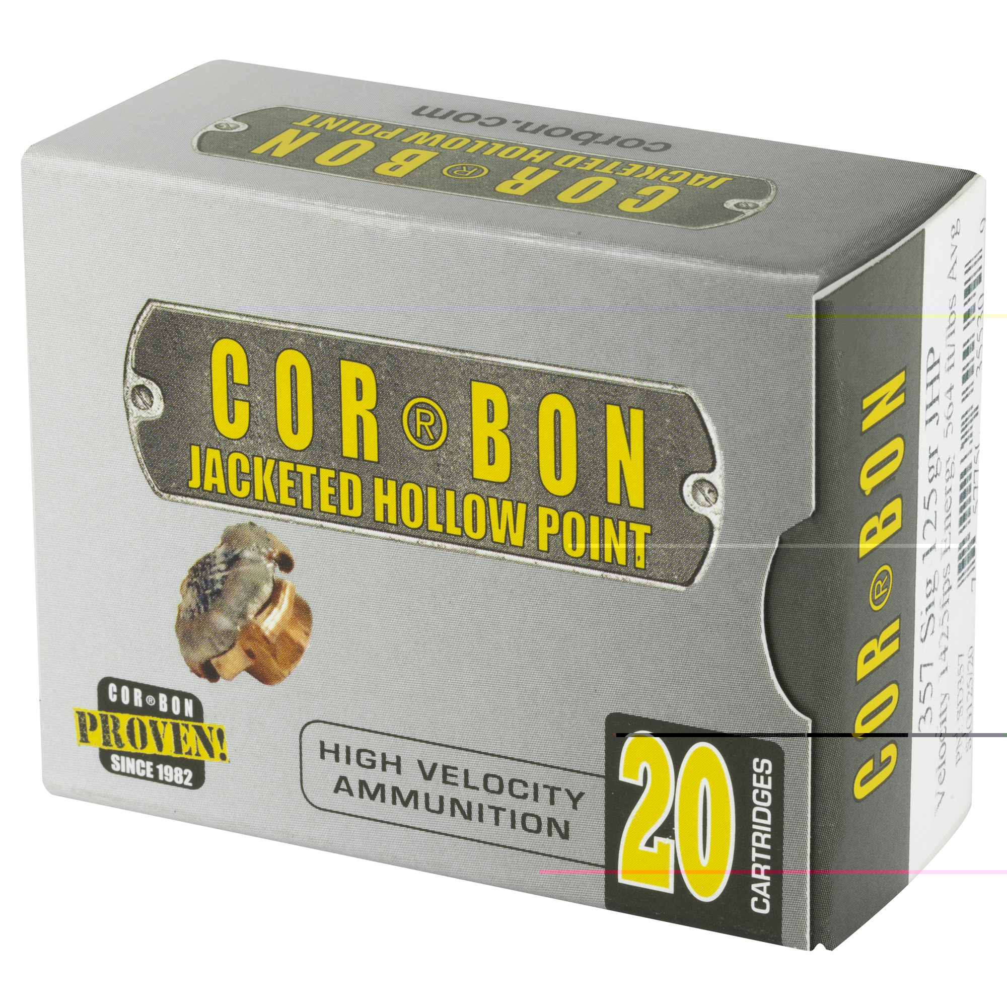 Corbon .357sig Ammunition 125gr JHP 20ct - Image 2