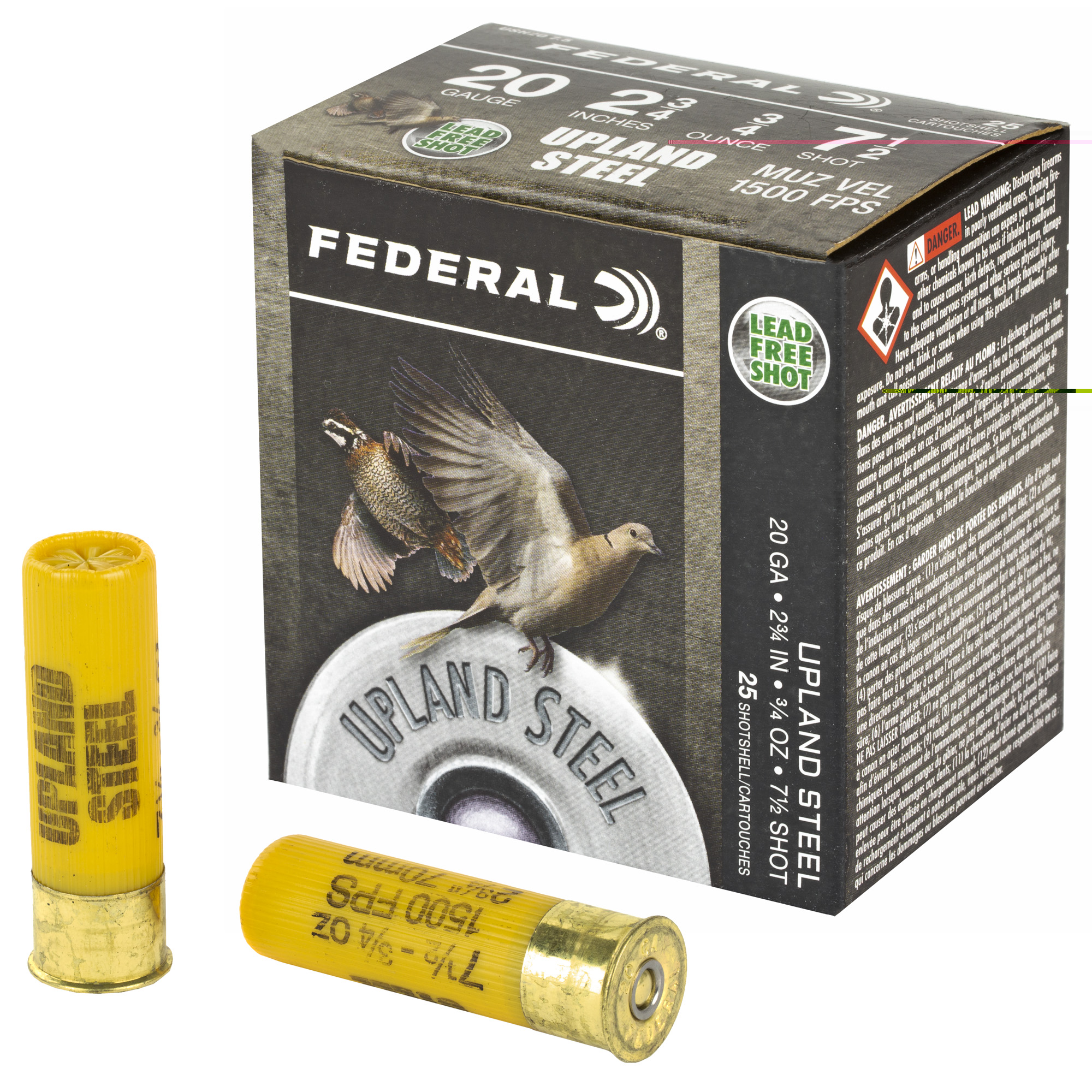 Federal 20 Gauge Steel – 25rd