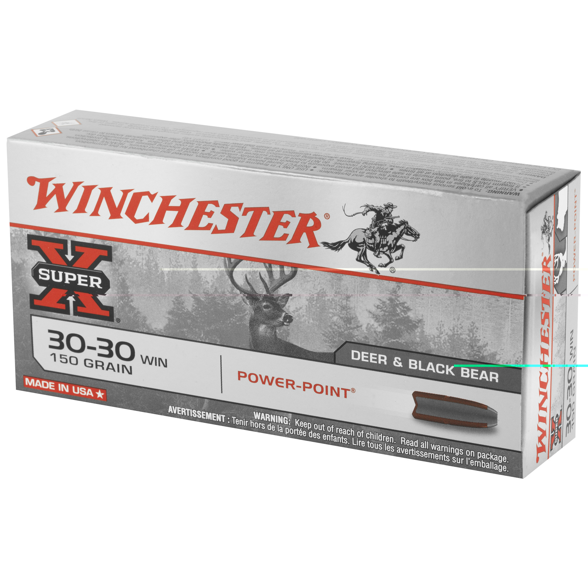 Winchester SuperX PP Ammunition .30-30win 150gr 20ct - Image 2