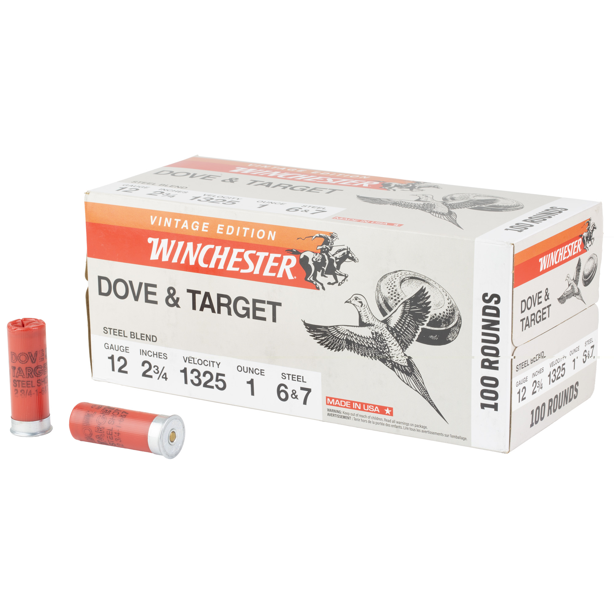 Winchester 12 Gauge Steel – 100rd