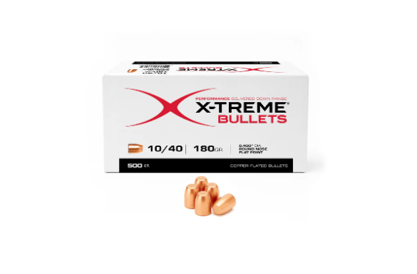 X-Treme 10mm/.40 180gr RNFP .400″ Bullet